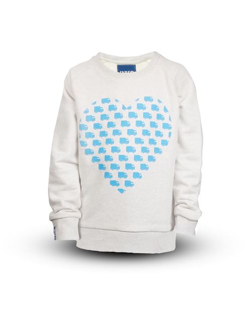 Image of GIRL'S HEART SWEATSHIRT 