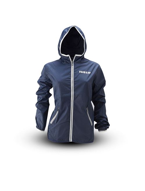 Image de WOMAN'S Blue navy windbreaker