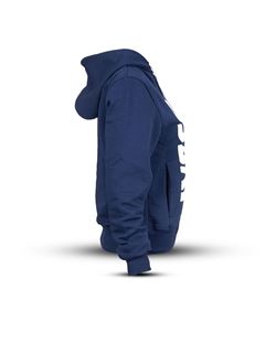 Image of WOMEN'S BLUE HOODIE