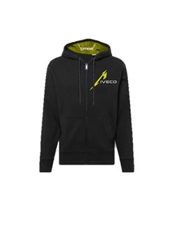 Immagine di "METALLICA - IVECO LOGO NERO FELPA CON ZIP   "