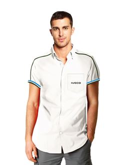 Imagen de CAMISA DE LINO UNISEX DE MANGA CORTA