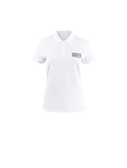 Imagen de POLO BLANCO MANGA CORTA IVECO 50 th MUJERA
