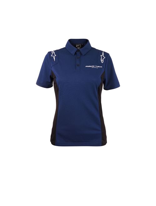 Imagen de MOTO GP - Polo para mujer azul marino / negro