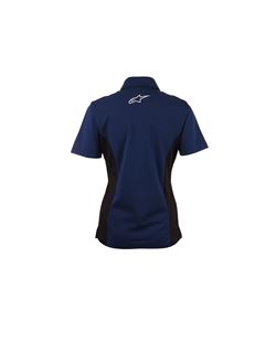 Imagen de MOTO GP - Polo para mujer azul marino / negro