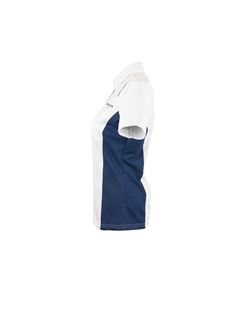 Imagen de MOTO GP - Camisa de mujer blanca/azul de manga larg