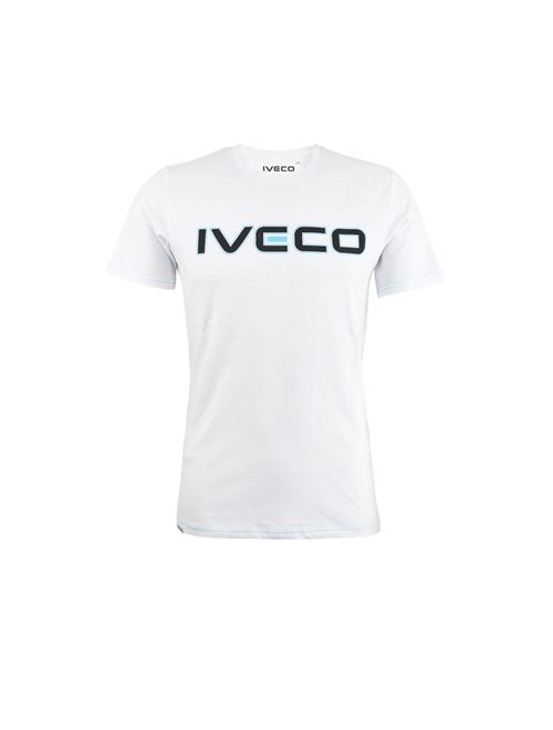 Image of SHORT-SLEEVED T-SHIRT WHITE MAN 