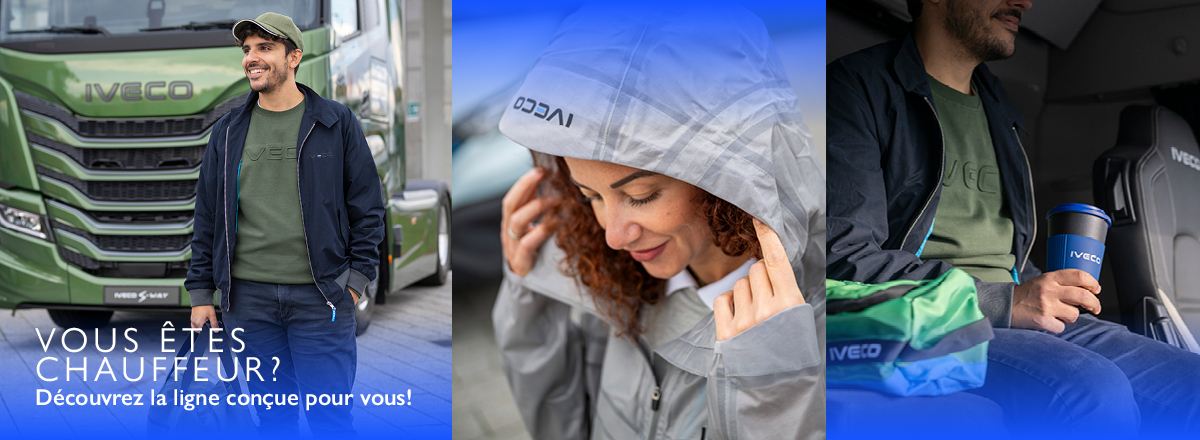 Vous Êtes chauffeur? Découvrez la ligne conçue pour vous!  